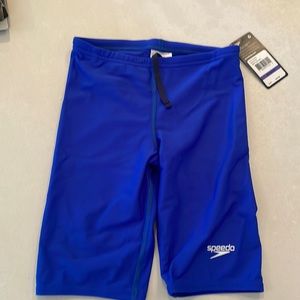 NWT Speedo Youth Jammer - Sapphire